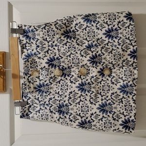 TopShop Porcelain Mini Skirt